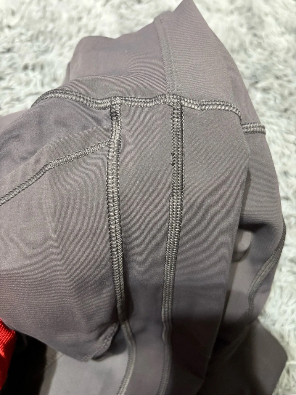 lululemon Gray High-Waist Leggings